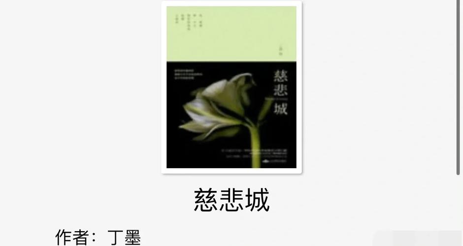 慈悲城在线全文阅读_无弹窗免费小说
